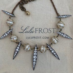 Lulu Frost Pearl & Crystal Necklace